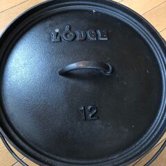 キャストアイロン　ダッチオーブン　＊Logde ロッジ　サイズ12inchの画像