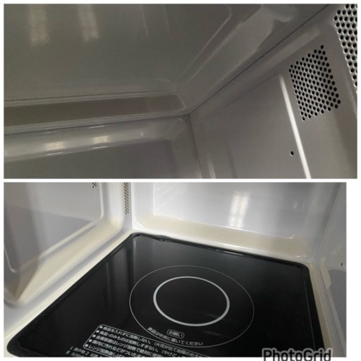 2022年製❄️ [山善] 電子レンジ 大容量 23L 一人暮らし 二人暮らし フラットテーブル 単機能 ヘルツフリー オートメニュー