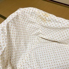 ラタンベビーベッド　籐ゆりかご　昭和レトロ★の画像