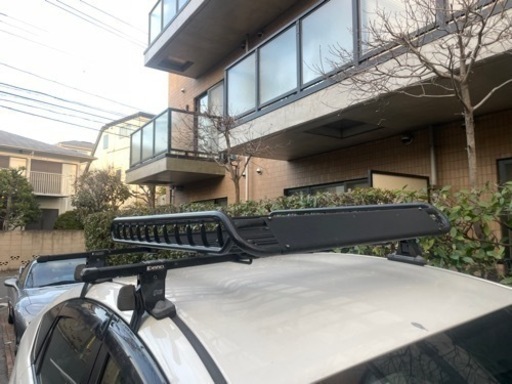 プリウス用　ルーフキャリア+ルーフラック