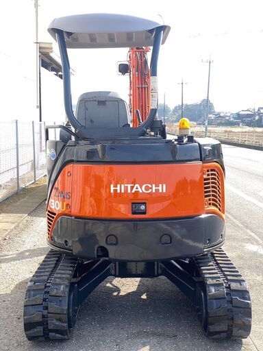 V-0114】日立 ZX30U-2 ユンボ バックホー 3tクラス ミニ油圧ショベル