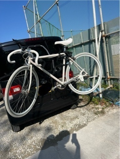 ロードバイク、キャリア付き