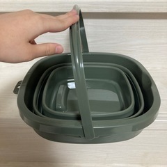 折りたたみ式バケツの画像