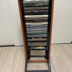 CD、DVDラックの画像