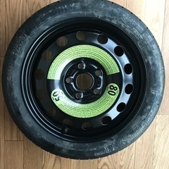 ゴルフ7 スペアタイヤ 16インチ テンパー タイヤ