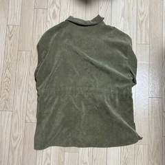 レトロガール コーデュロイバギーブラウスの画像