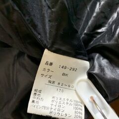 お値段見直しました★クロックスcrocs★170サイズのジャンパー★男児上着☆中古・格好いい黒系☆中厚手の画像