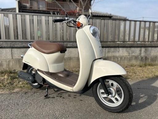 クレアスクーピー低燃費4ストモデル☆タイヤ・シート・プラグなど新品交換^_^色々整備で快調です☆50cc原付スクーター☆