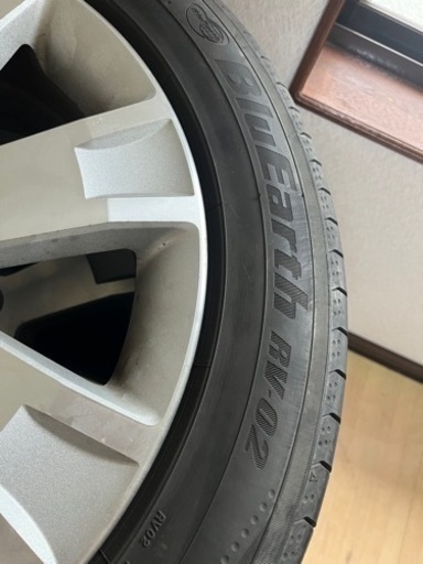 デリカD5 CV5W 純正ホイール　タイヤ