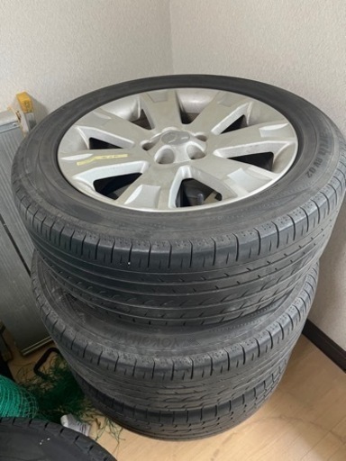デリカD5 CV5W 純正ホイール　タイヤ