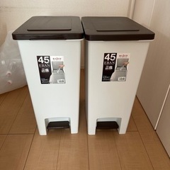 ゴミ箱　45リットル　2つ