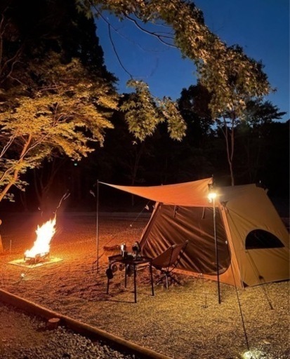 成約済【断捨離】【キャンプ】【テント】ONETIGRIS ソロホームステッドTC【火の粉穴あり】