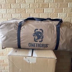 成約済【断捨離】【キャンプ】【テント】ONETIGRIS ソロホームステッドTC【火の粉穴あり】の画像