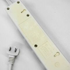 【おみせっち】オーム電機 雷に強い 節電タップ 4個口 1.5m [HS-T1393W]の画像