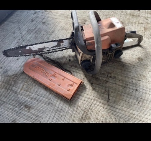 スチールチェーンソー　017c ジャンク