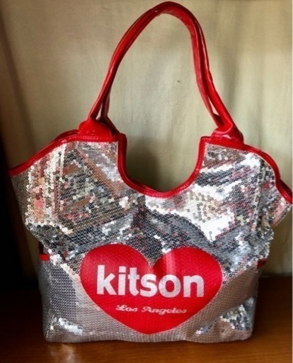 [キットソン] スパンコールトートバッグ Los Angeles Sequin Tote