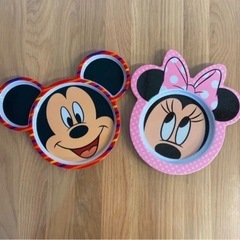 ディズニー　ミッキー  ミニー　プレート
