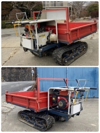 長野県★ ウインブルヤマグチ ★クローラー運搬車 ★YXD-640 ★油圧ダンプ ★ガソリン ★積載重量 500Kg ★動作確認済み★中古品