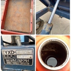 長野県★ ウインブルヤマグチ ★クローラー運搬車 ★YXD-640 ★油圧ダンプ ★ガソリン ★積載重量 500Kg ★動作確認済み★中古品の画像