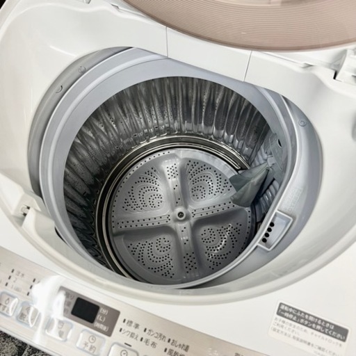 【関西地域.配送設置可能⭕️】激安‼️ 18年製 SHARP 洗濯機 ES-KS70T-N?02311
