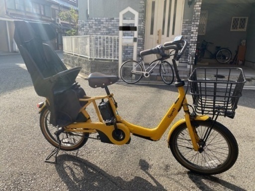 【お譲り先決定】子ども乗せ電動自転車　gyutto 