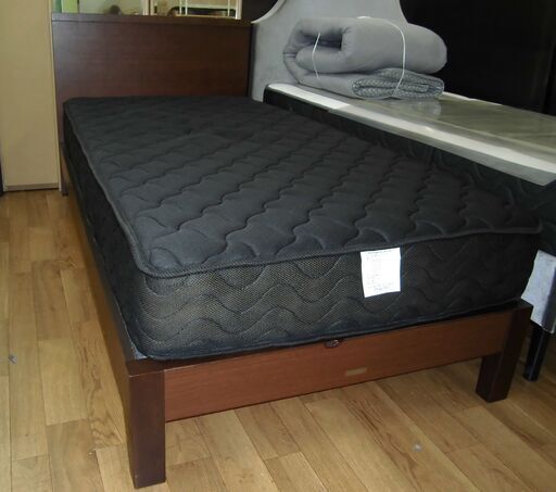 R419  Asleep＆タンスのゲンマットレス、シングルベッド、幅98cm Used