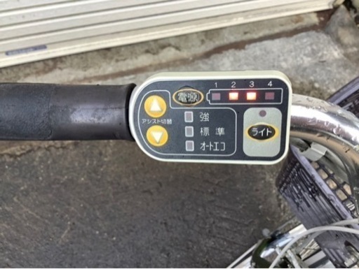 316  ヤマハ新機種電動アシスト自転車PAS 26インチ　グリーンアルミボディー