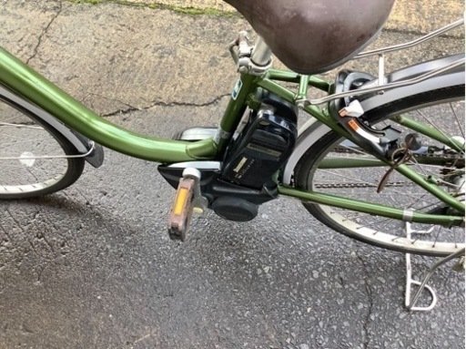 316  ヤマハ新機種電動アシスト自転車PAS 26インチ　グリーンアルミボディー 316 ヤマハ新機種電動アシスト自転車PAS 26インチ グリーンアルミボディー