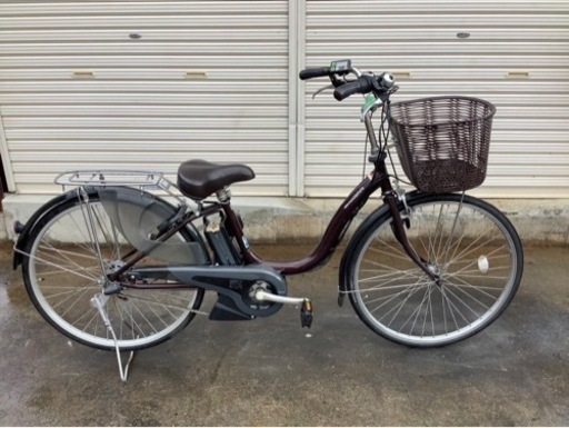 317  ヤマハ新機種電動アシスト自転車PASnatura26インチ　ブラウンアルミボディ