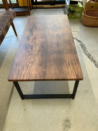カリモク(ナフコと共同開発)ソファーとテーブル中古