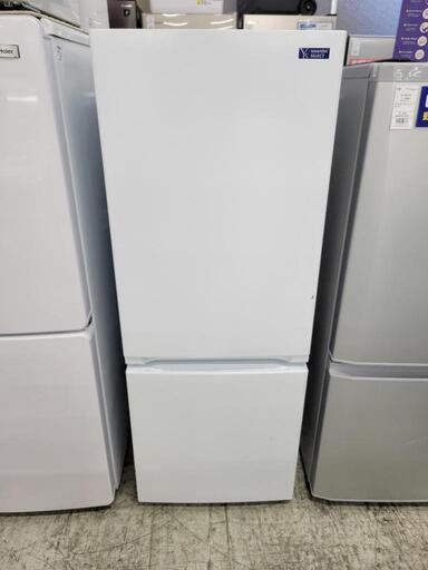 安心の6ヶ月保証付き！！YAMADA 2ドア冷蔵庫 YRZ-F15G1 156L 2020年製 ハガレ・パッキン汚れ有
