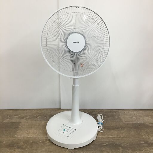 5/8終NH TEKNOS テクノス 30cm リビング扇風機 KI-323DC 2021年製 リモコン付き 動作確認済 24b菊RH