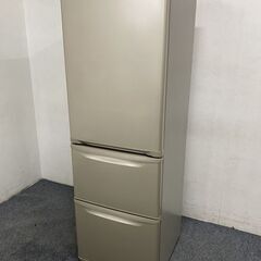 高年式!2022年製! パナソニック/Panasonic NR-C373C-N 冷蔵庫 365L 幅59cm 右開き 3ドア グレイスゴールド 中古家電 店頭引取歓迎 R8002