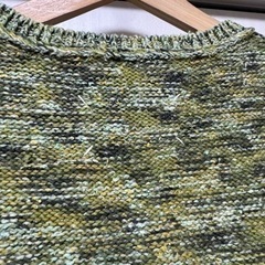 Maison Margiela knit vest 杢糸コットン混 ニットベストの画像