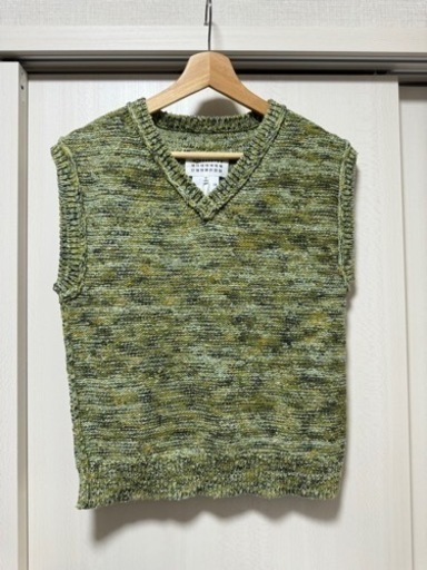 Maison Margiela knit vest 杢糸コットン混 ニットベスト
