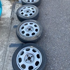 【取引き中】ハスラー純正　スチールホイール