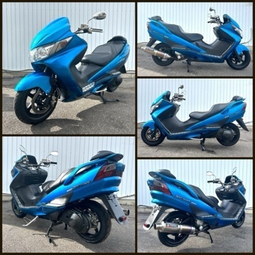 ○ご成約済み○★スズキ スカイウェイブ250SS★ 人気車種 早い者勝ち CJ43A FI インジェクション 水冷 4サイクル 250cc ビックスクーター フォルツァ