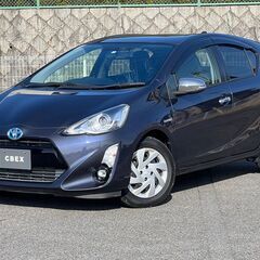 月々15000円から！【自社ローン120回払い可能！】【頭金・保証人不要！】トヨタ　アクア　ナビ　TVの画像