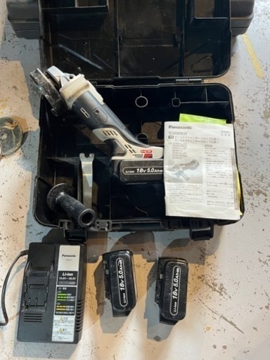 パナソニック　ディスクグラインダー