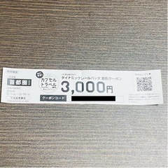 【2月限定】JR 東日本びゅう ダイナミックレールパック 割引クーポン 3,000円分の画像