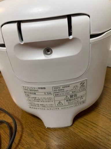 YAMADAマイコンジャー3合炊き炊飯器YRC-MO5H1
