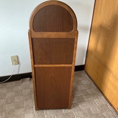値下げ　カリモク　電話台　の画像