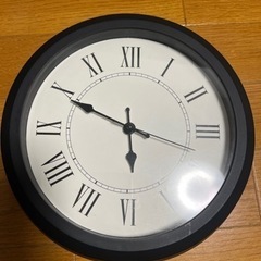 壁掛け時計　IKEAの画像