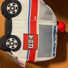 トミカ　働く車クッションの画像