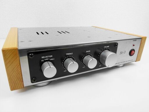 【おみせっち】【ヤフオク入札中】SUNVALLEY 真空管プリアンプ SV-3 サンバレー コントロールアンプ