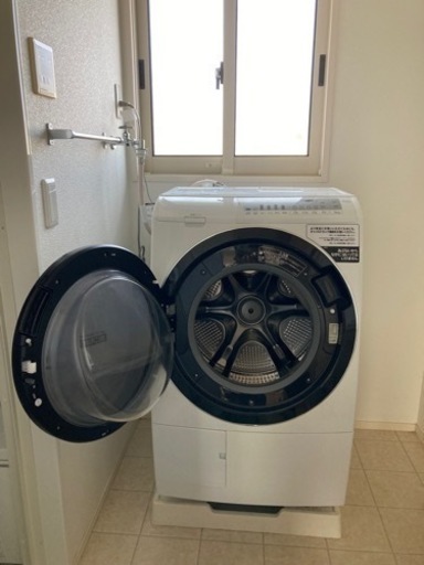 日立電気洗濯乾燥機　ドラム式10kg　2021年製　BD-SG1OOFL
