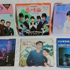 昭和歌謡曲懐メロEPシングルレコード１８枚の画像