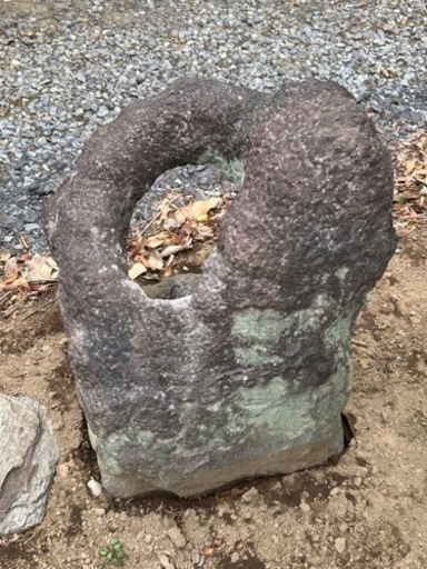 彫刻石 庭石 鑑賞石 猿 引き取り限定