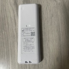 東芝エアコンリモコンの画像