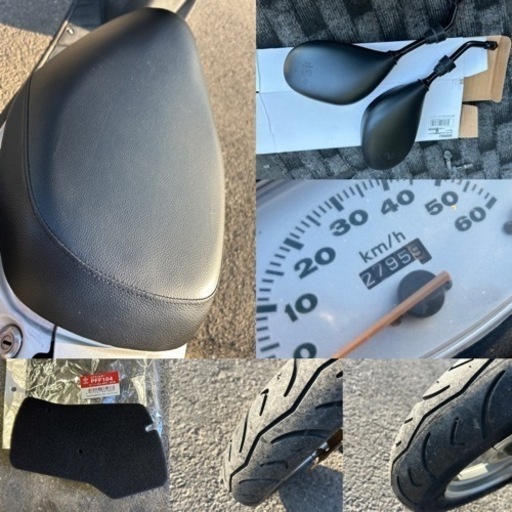 AF35ディオ快速2スト.フロントディスクブレーキ☆バッテリー・シート・プラグ・エアクリなどなど新品交換で快調です☆